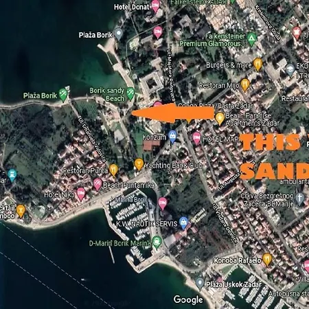 Apartment Beach Paradise Premium Zadar