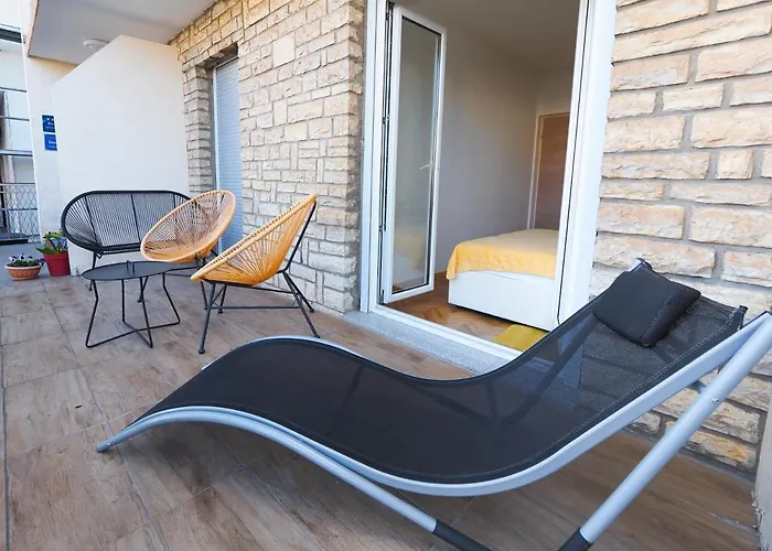 公寓 Paradise Premium 扎达尔